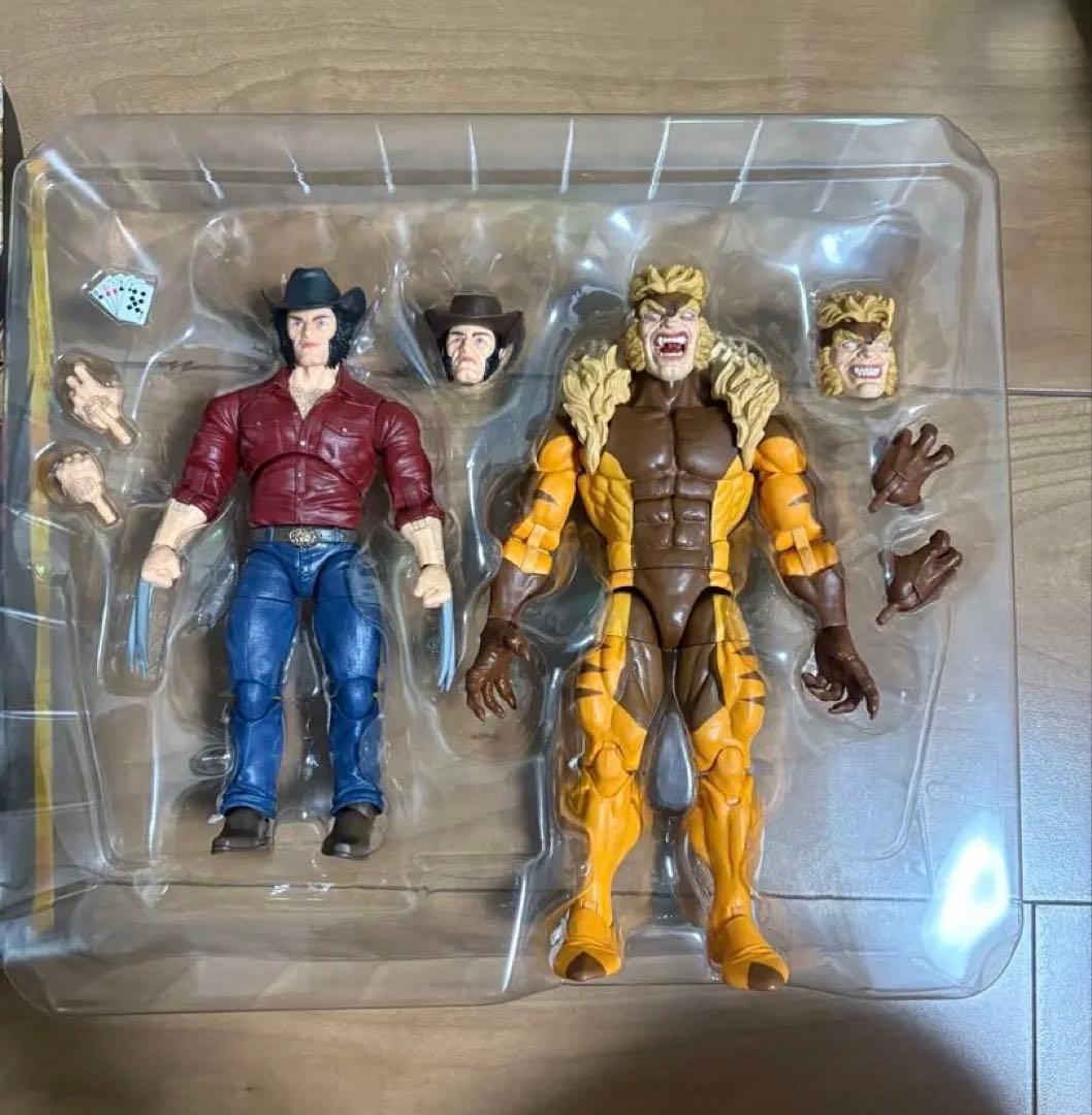 「マーベル・レジェンド」ウルヴァリン50周年シリーズ ローガン＆セイバートゥース