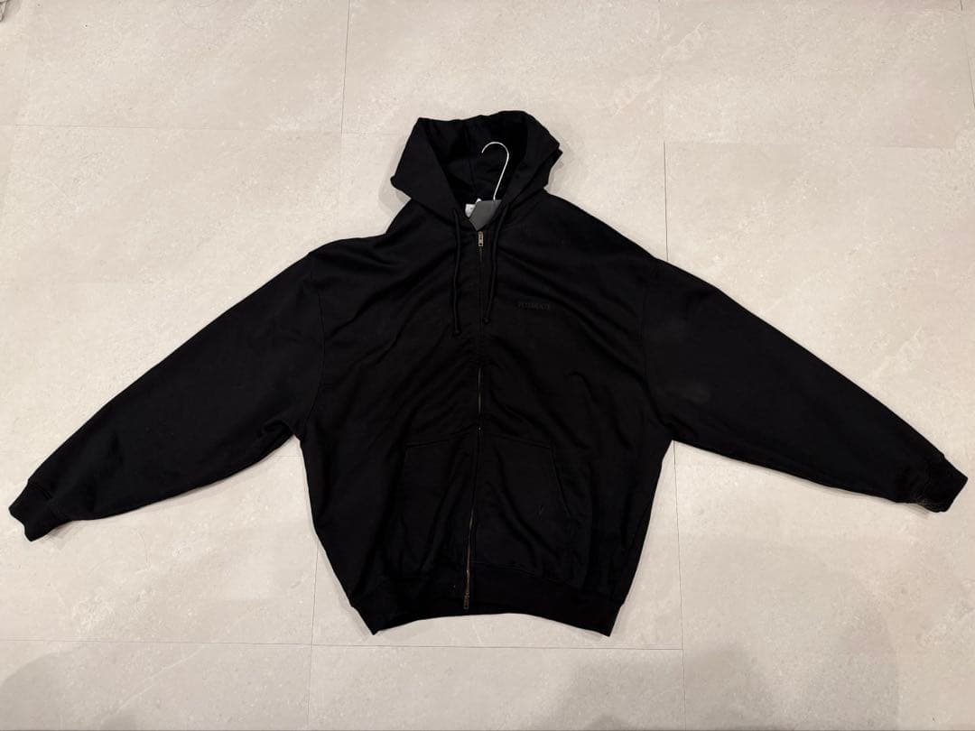 トップス VETEMENTS 25SS ZIP HOODIE