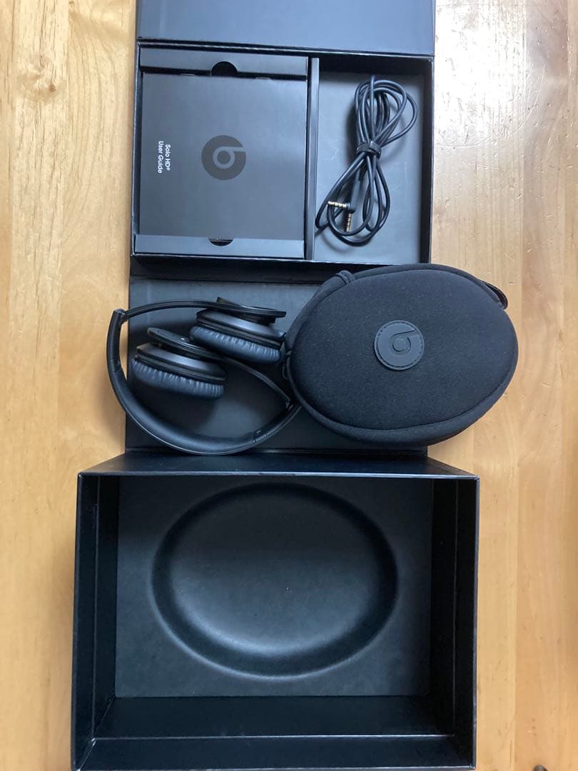 （動作確認済）Beats Solo HD ブラック ヘッドホン