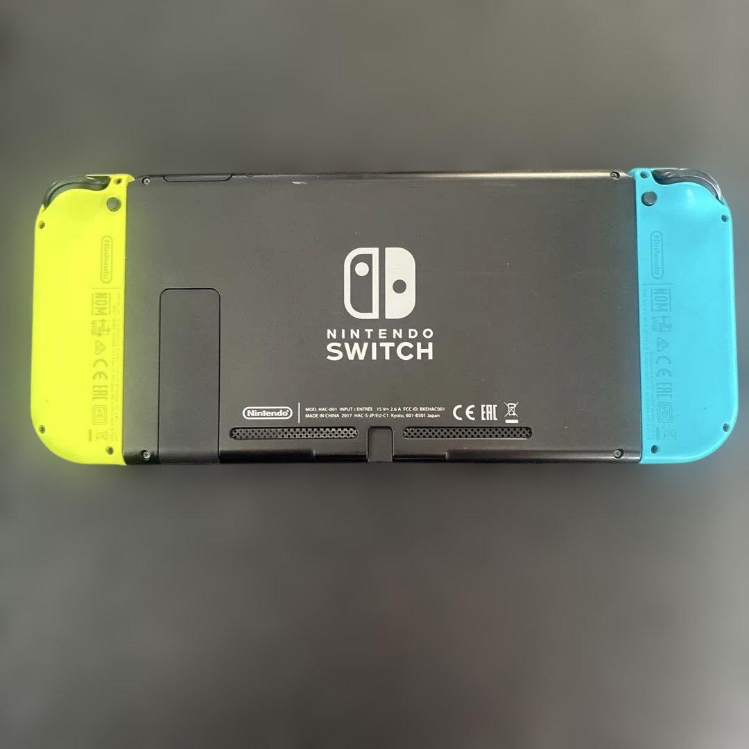 Nintendo Switch 本体 青/黄 /黒Joy-Con3つ　付属品あり