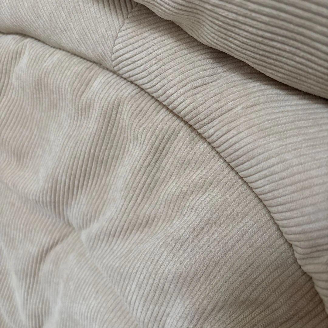 ひなたライフComoresun2wayフォールディングチェアベージュコーデュロイ