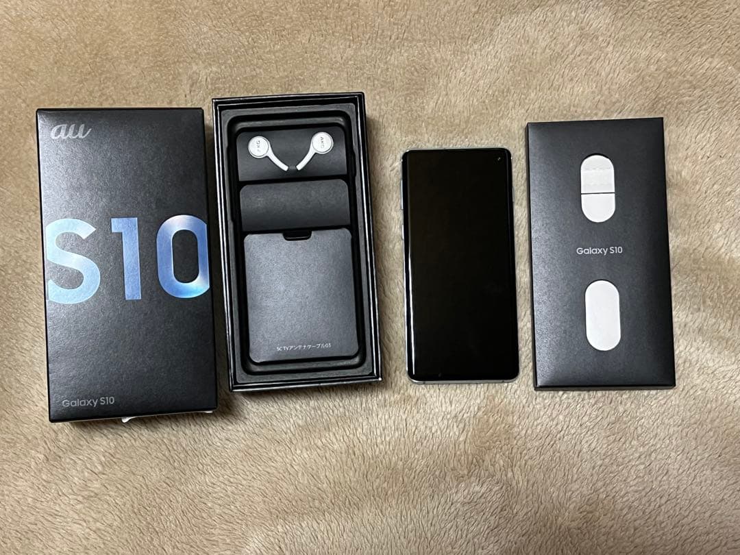 【動作確認済】Galaxy S10 本体 プリズムブルー　SCV41