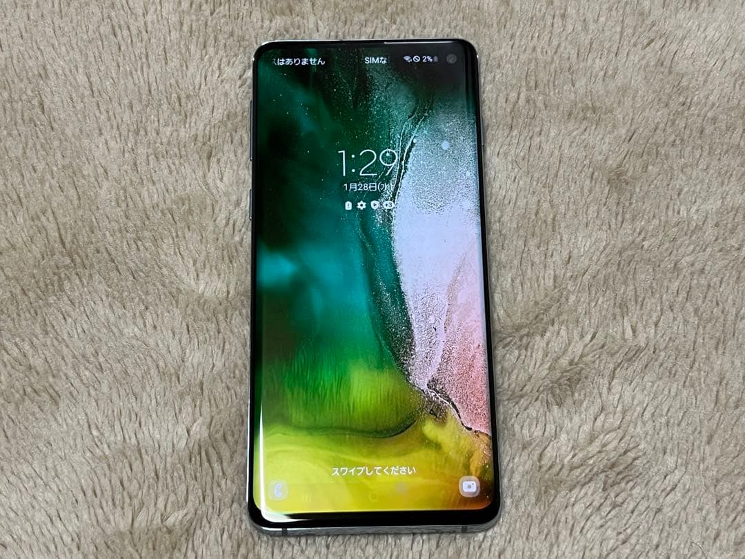 【動作確認済】Galaxy S10 本体 プリズムブルー　SCV41