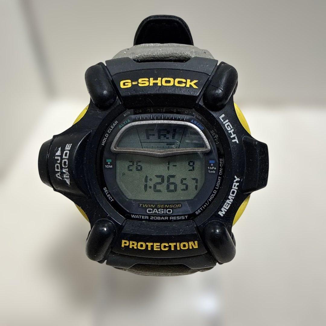 G-SHOCK DW-9100 RISEMAN ブラック/イエロー