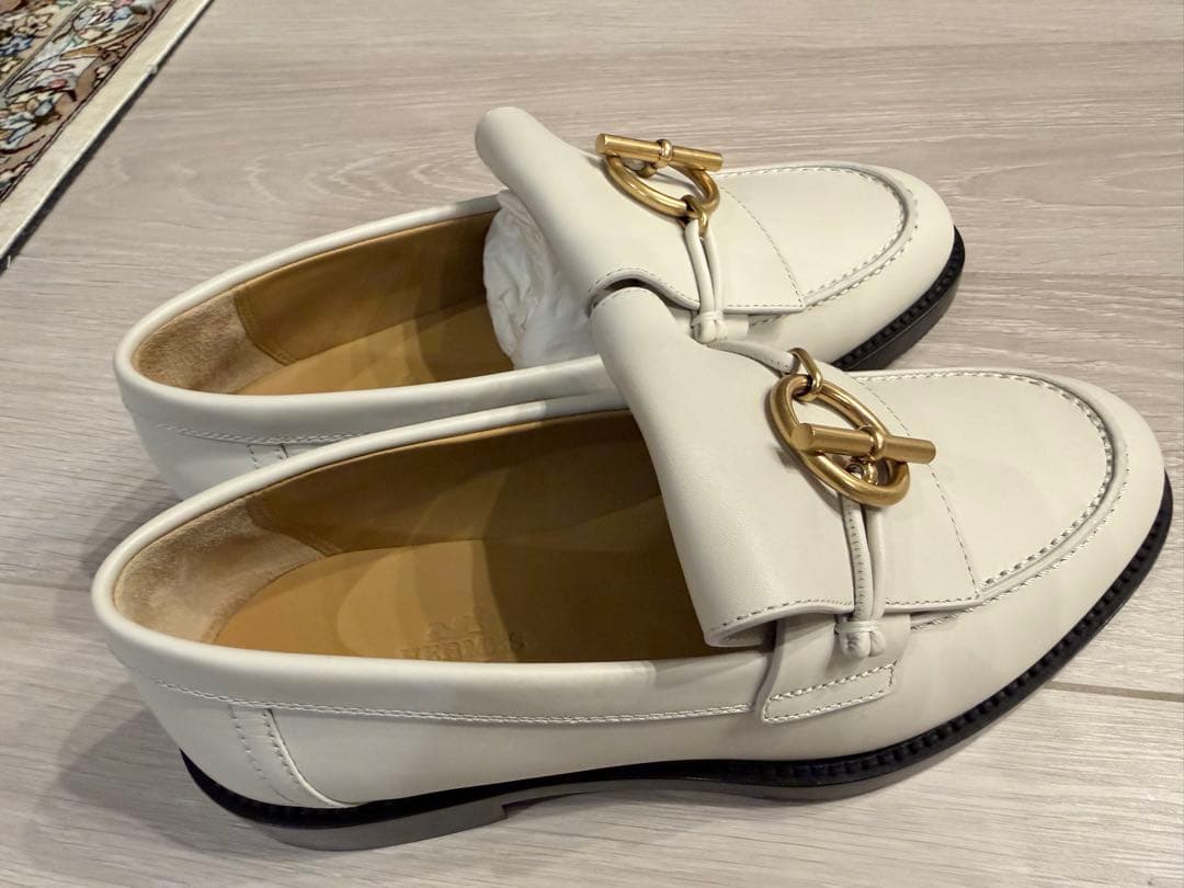 エルメス モカシン シェーヌダンクル 新品未使用 サイズ35