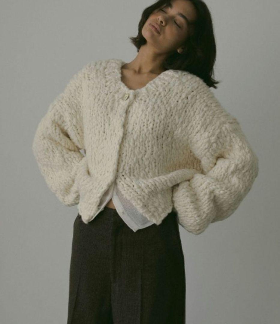 2wayハンドニットカーディガン　エトレトウキョウ