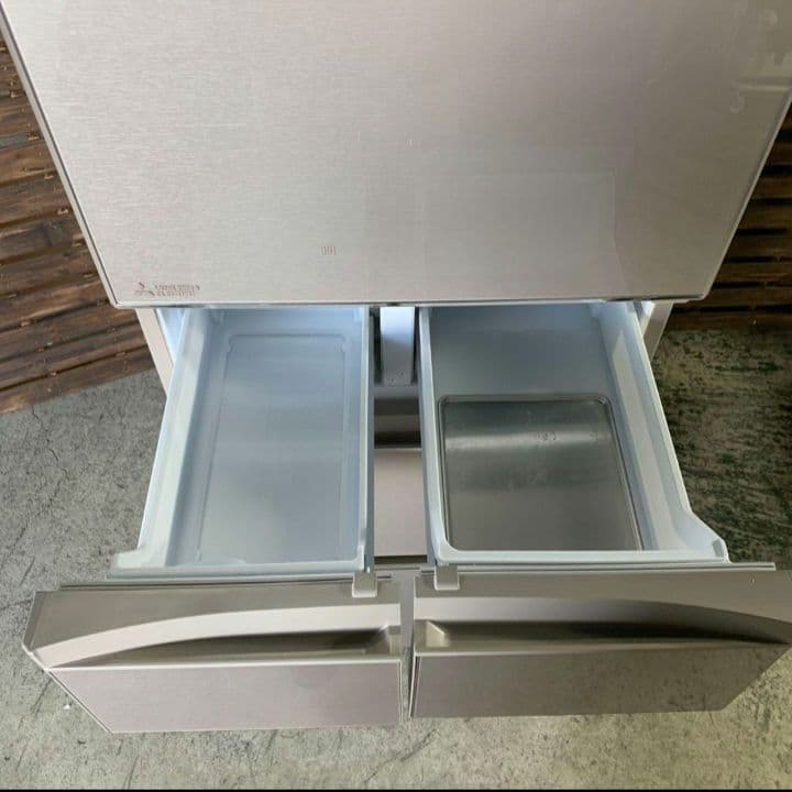 まこ I671R 三菱 5ドア 455L冷蔵庫 MR-B46J-C