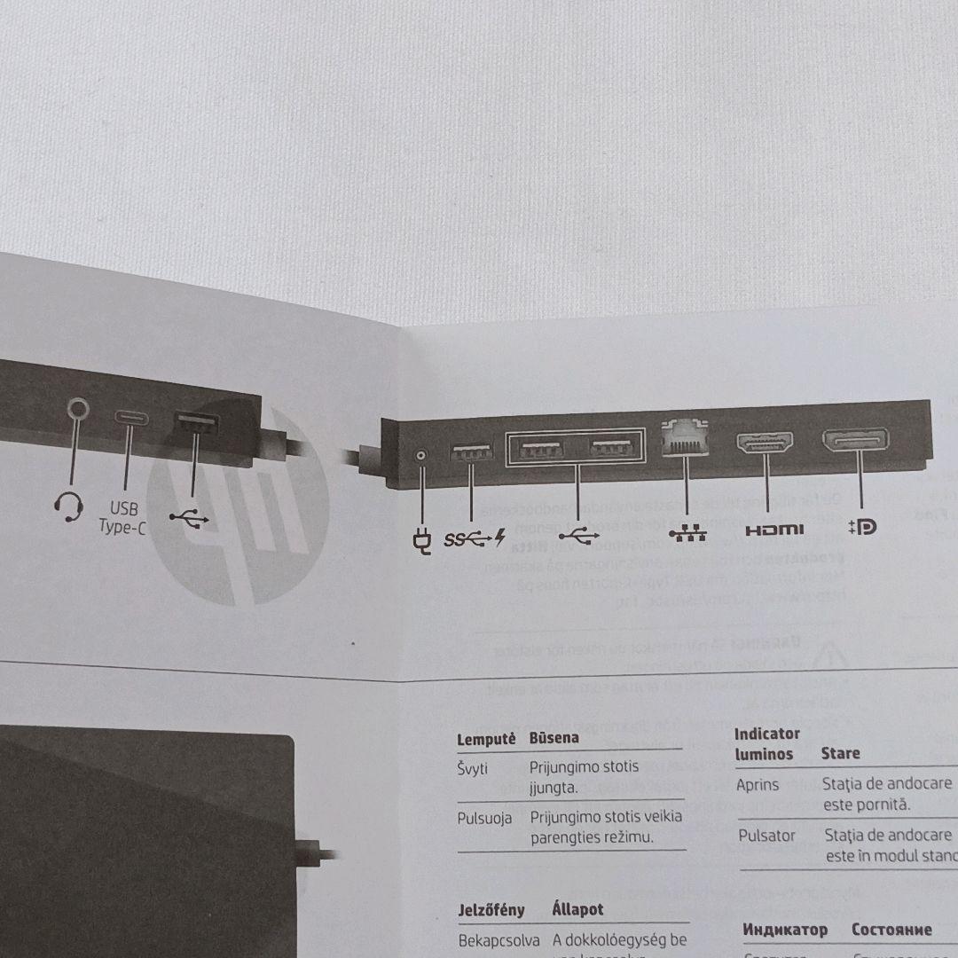 HP USB - C Docking Station TPA-801‪♡F84