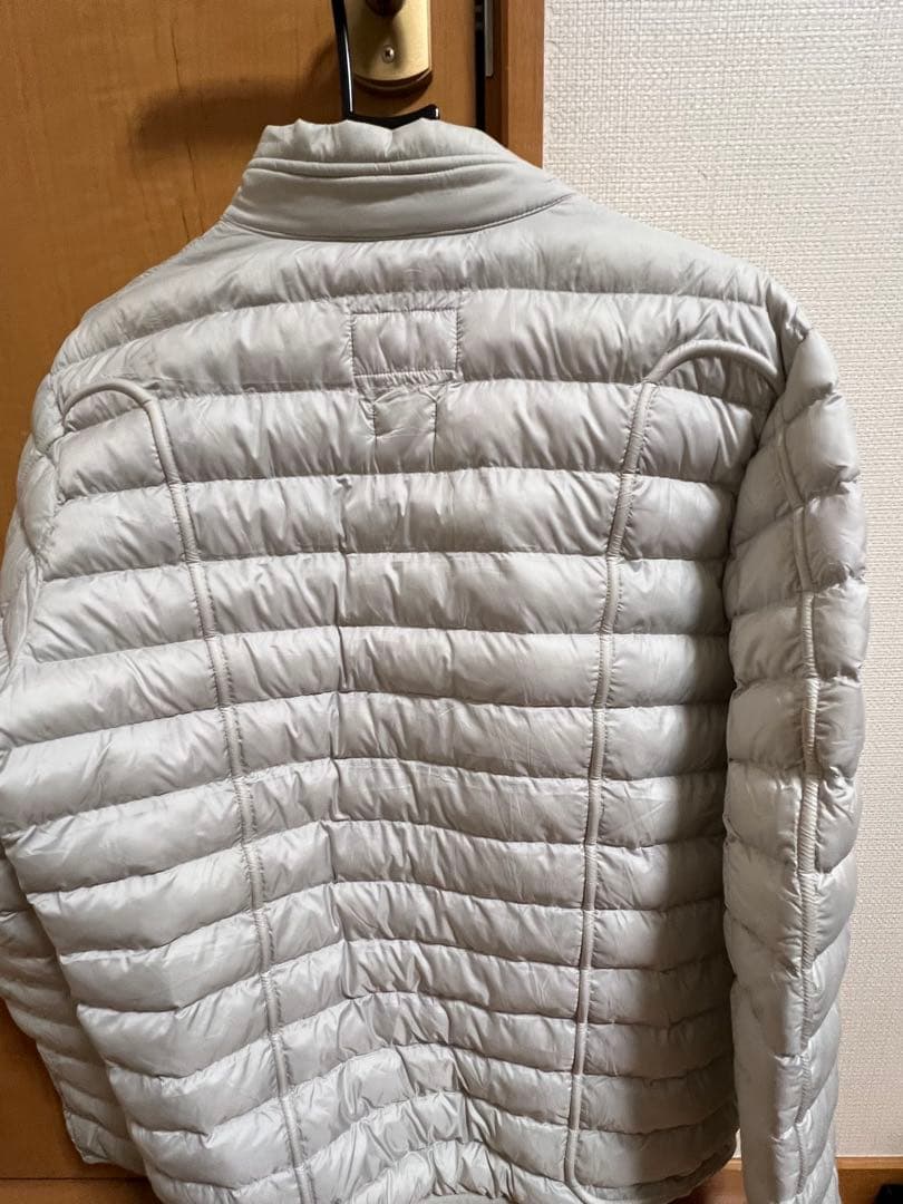 DIESEL ホワイト キルティング ダウンジャケット
