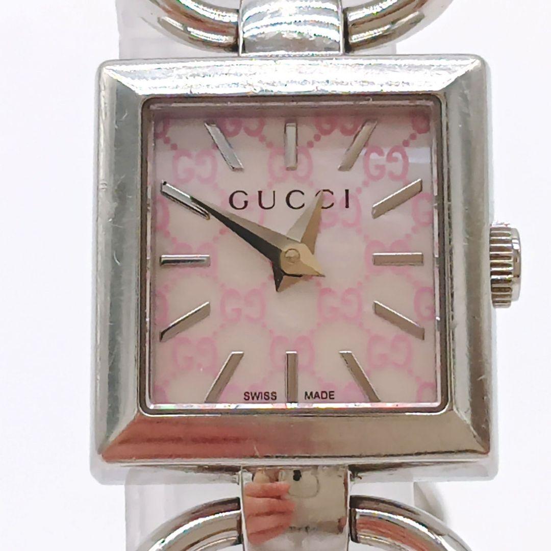 【Anneさん専用】GUCCI 120 トルナヴォーニ スクエア ピンク