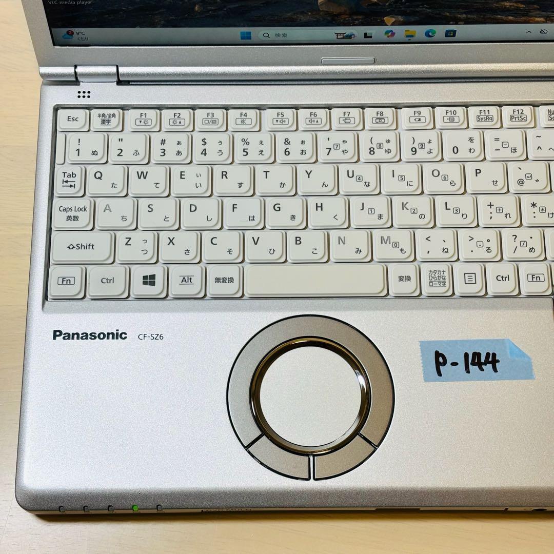 レッツノート PC Windows11 SSD DVD オフィス付き P-144