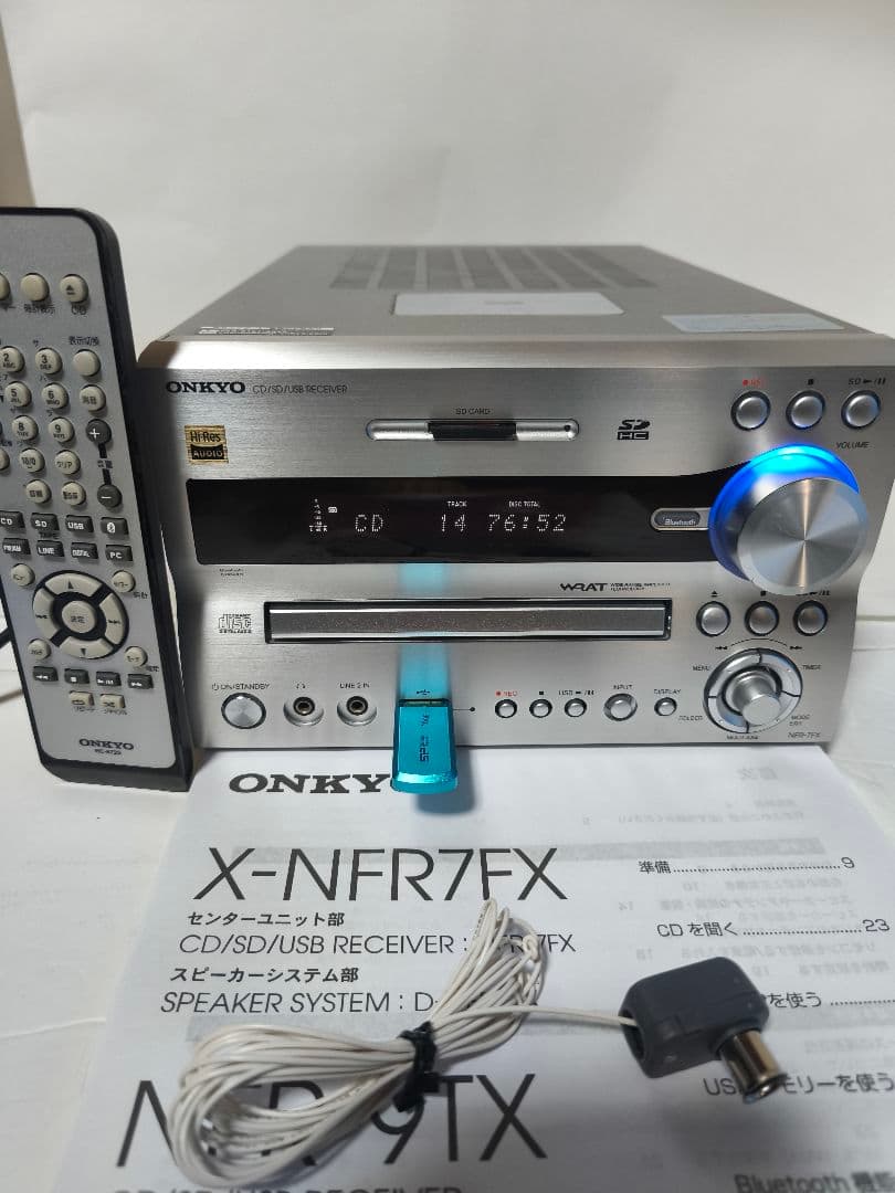 ★整備メンテ完了品★美品 ONKYO NFR-7FX CD/SD/USB