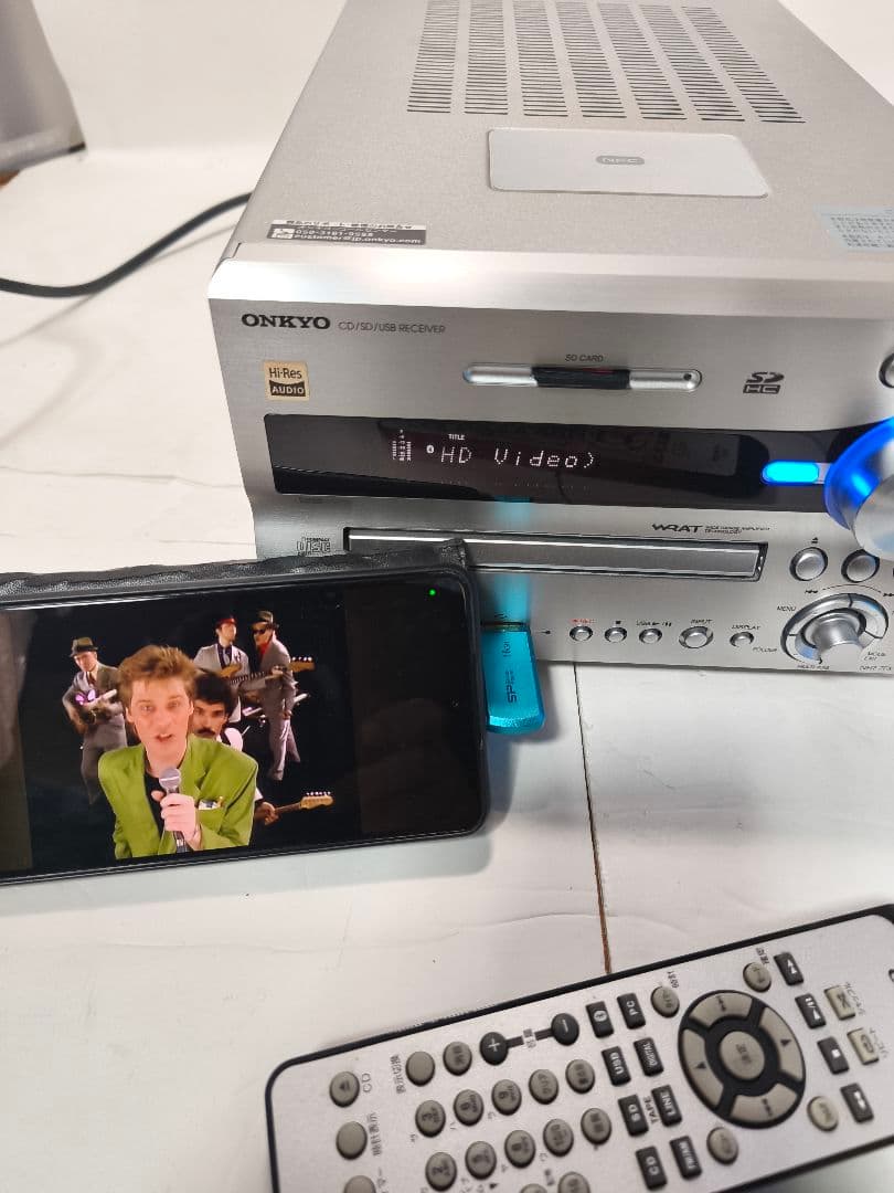 ★整備メンテ完了品★美品 ONKYO NFR-7FX CD/SD/USB