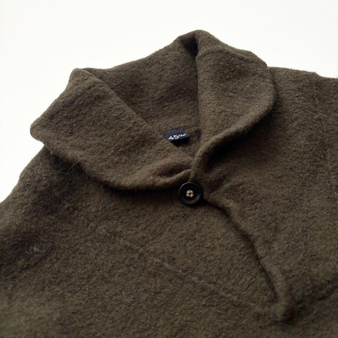 美品✨45R アルル縮絨の908ショールプルオーバー