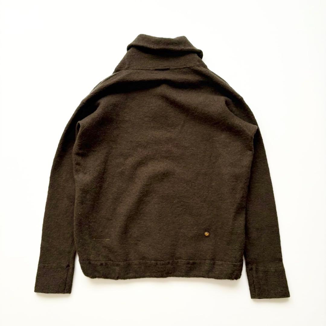 美品✨45R アルル縮絨の908ショールプルオーバー