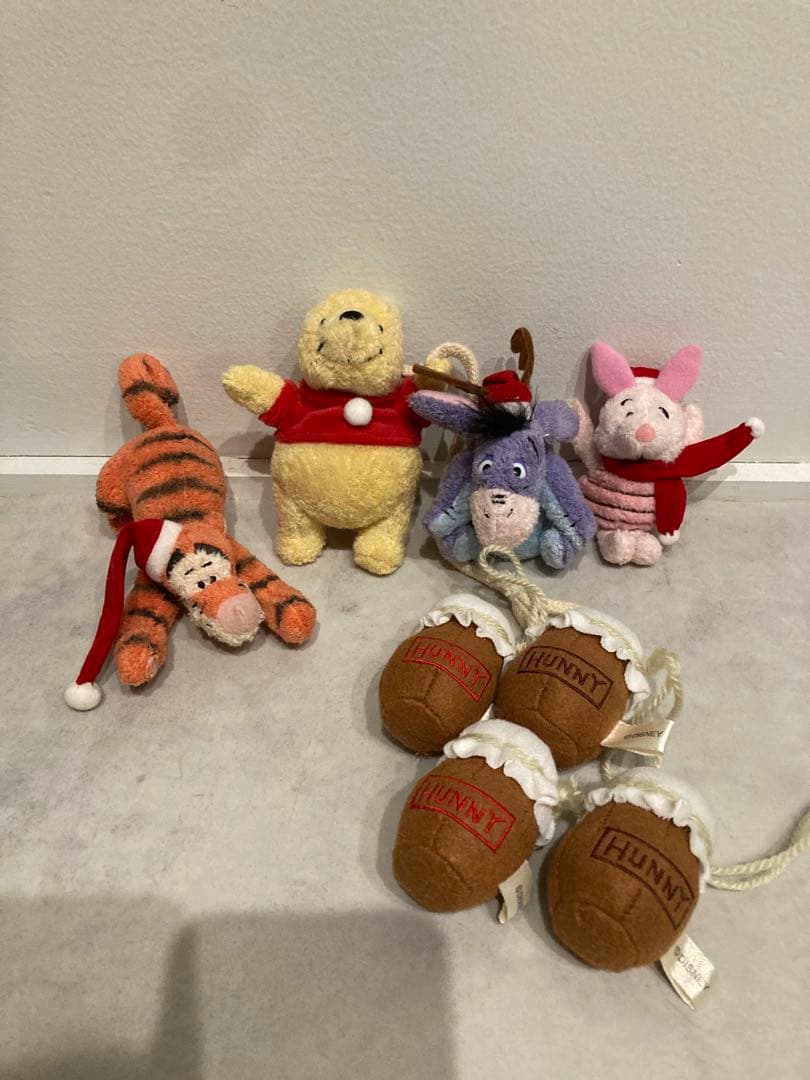 Disney Winnie The Pooh クリスマスツリーセット