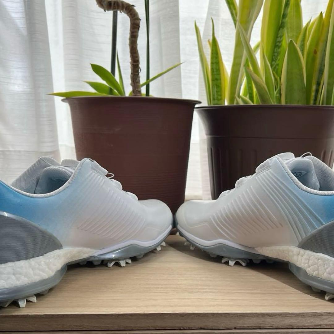 adidas golf shoes BOABOOSTダイヤル式三色カラー滑り止め