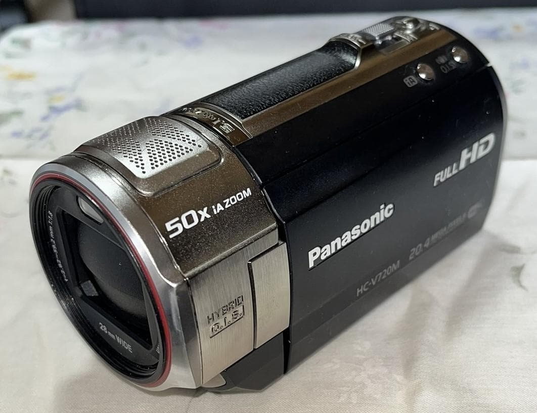 Panasonic HC-V720M ビデオカメラ 本体+付属品