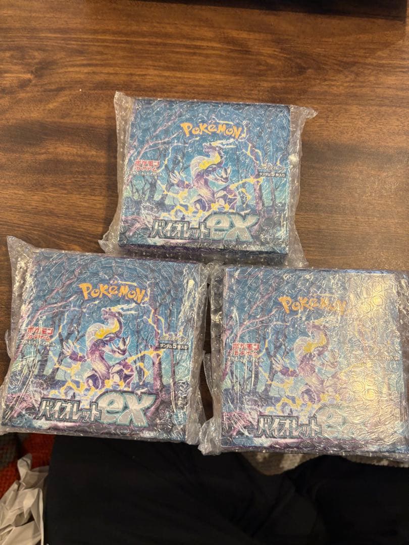 未使用ポケカBOX３種類7箱
