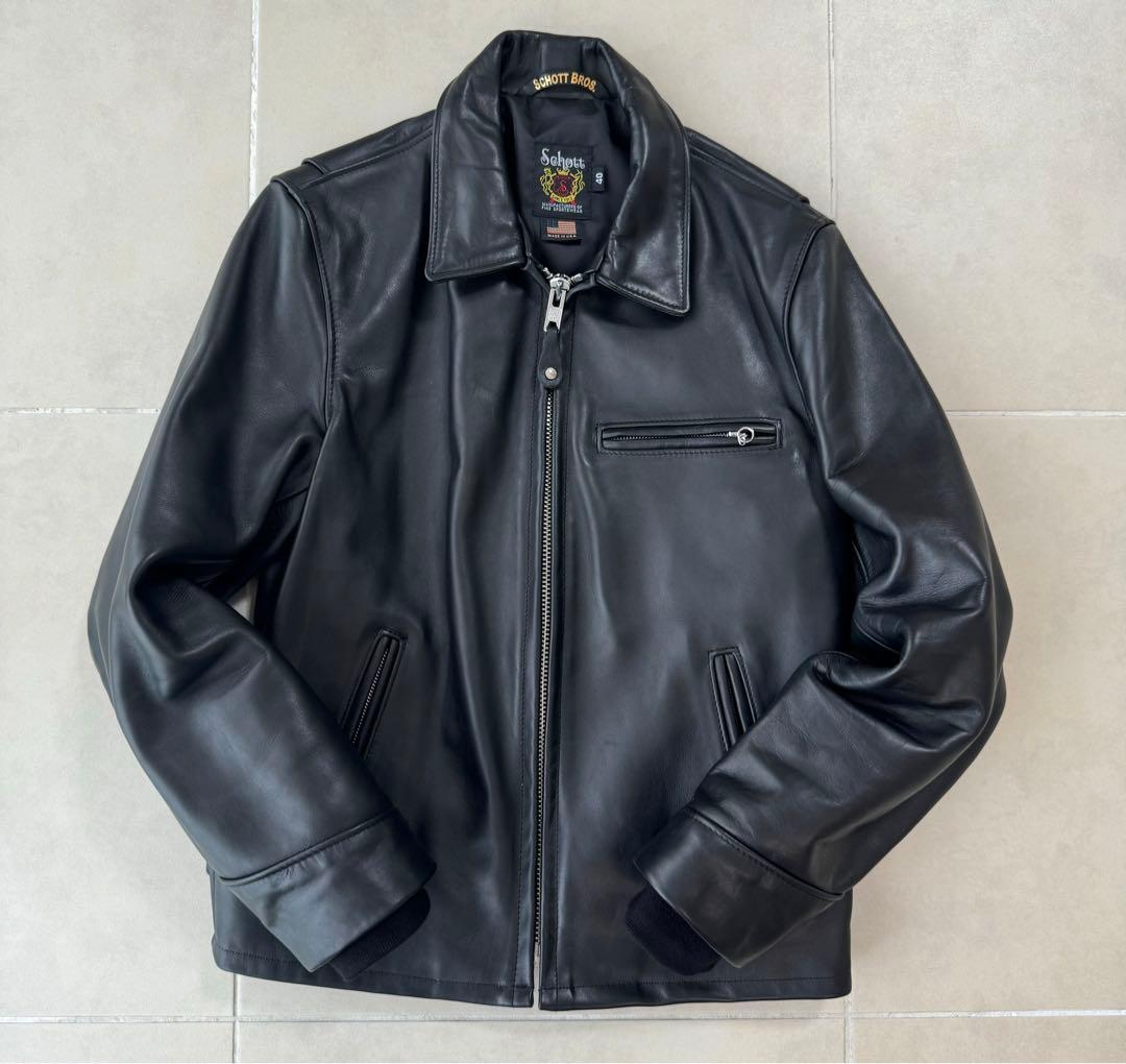 極美品 Schott 103 US TRUCKER JACKET