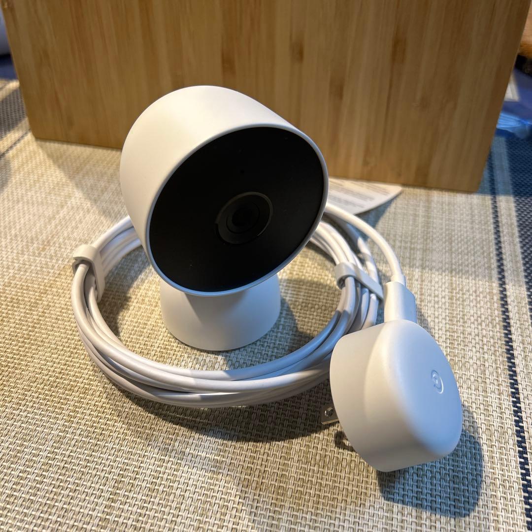 Google Nest Cam(屋内用/電源アダプター式) 1080p