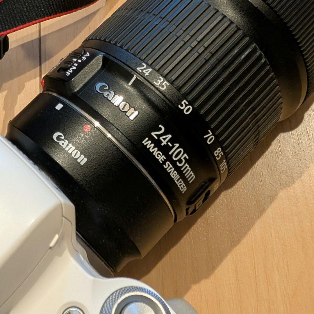 Canon EOS kissm2 24-105mm EF-M→EFアダプター付き