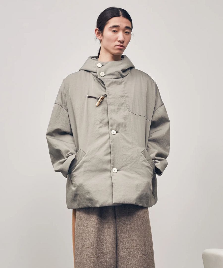 Dulcamara ヴィンテージNYパデッドダッフルコート 0 グレー