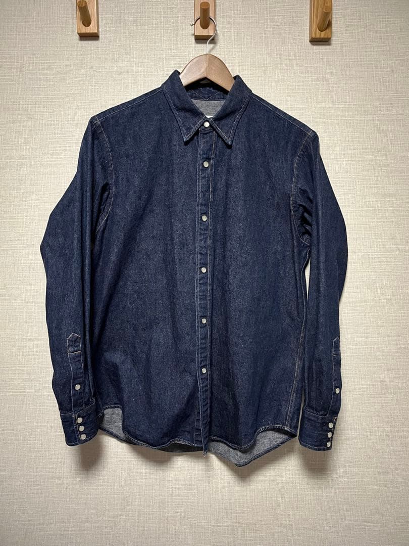 COMOLI 18AW デニムシャツ