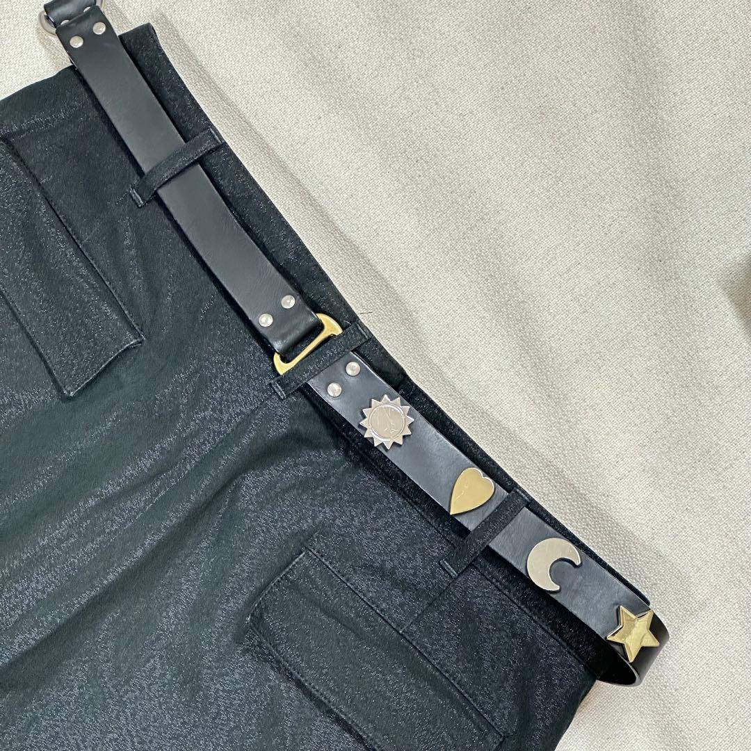 小物 Charles Jeffrey Loverboy belt black