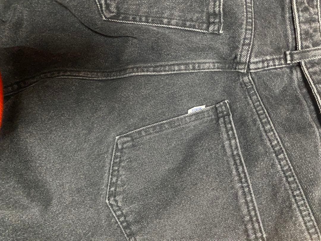 etre tokyo EDWIN ベルテッドワイドデニムパンツ　S