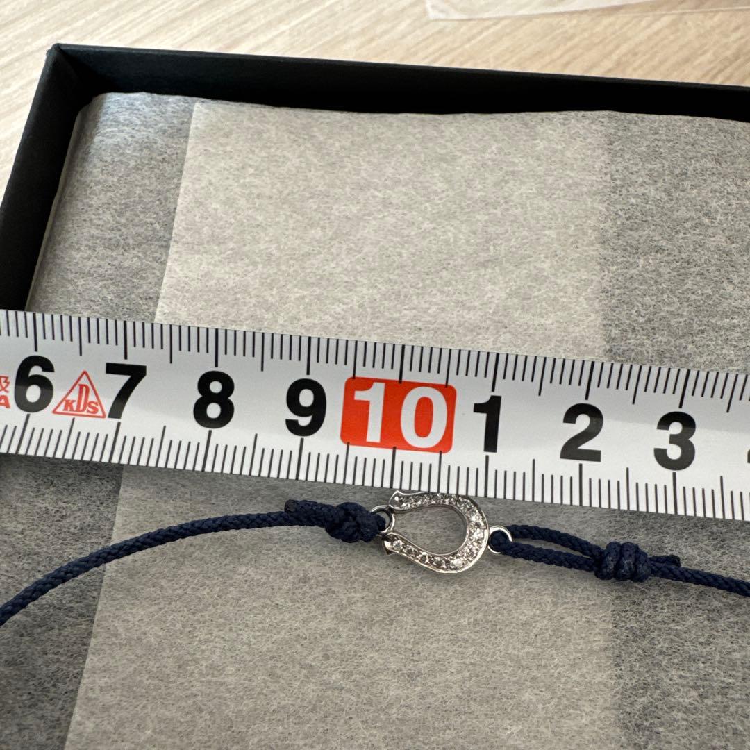 SYMPATHY OF SOUL ネイビー アンクレット