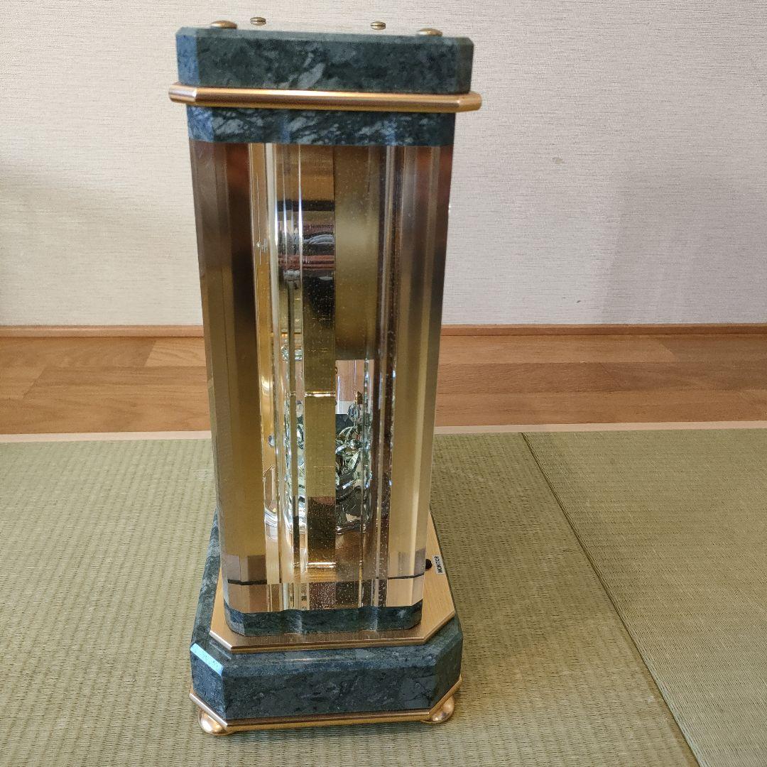 SEIKO EMBLEM 電波置時計 蛇紋石 内閣総理大臣 贈呈品HW926G