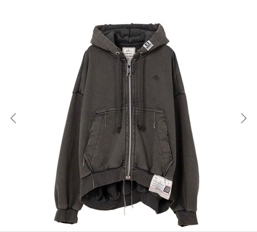 トップス Amateur Sewn Like Zip-up Hoodie