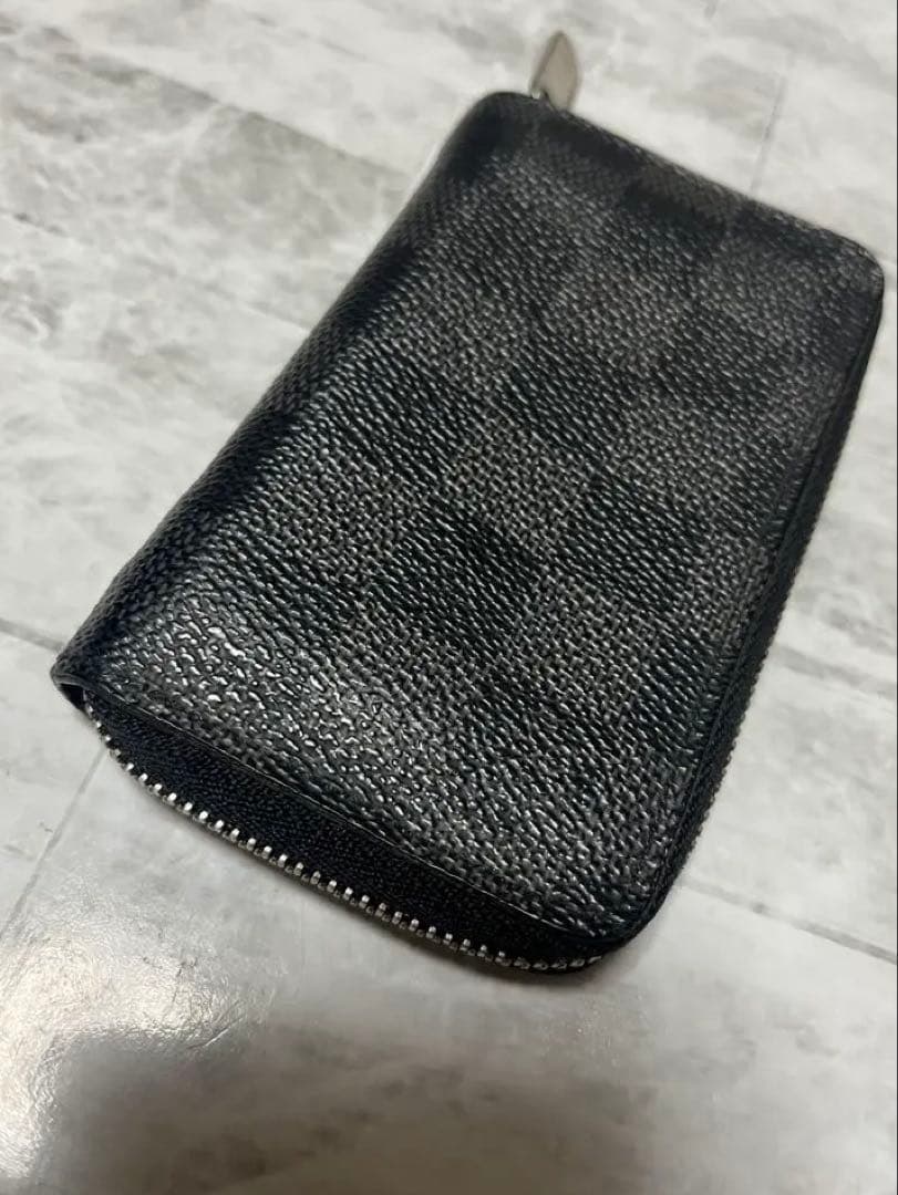 ルイヴィトン ダミエ グラフィット ジッピー パース MI3160