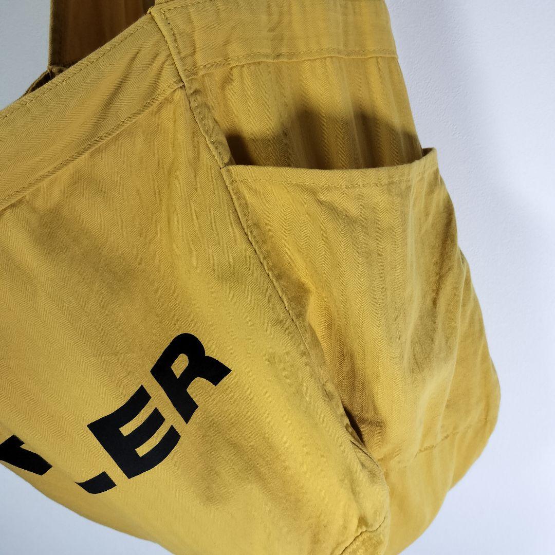 VELTLER ニュースペーパーバッグ ショルダー マスタード 鞄 カバン