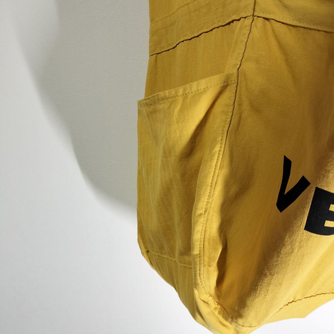 VELTLER ニュースペーパーバッグ ショルダー マスタード 鞄 カバン