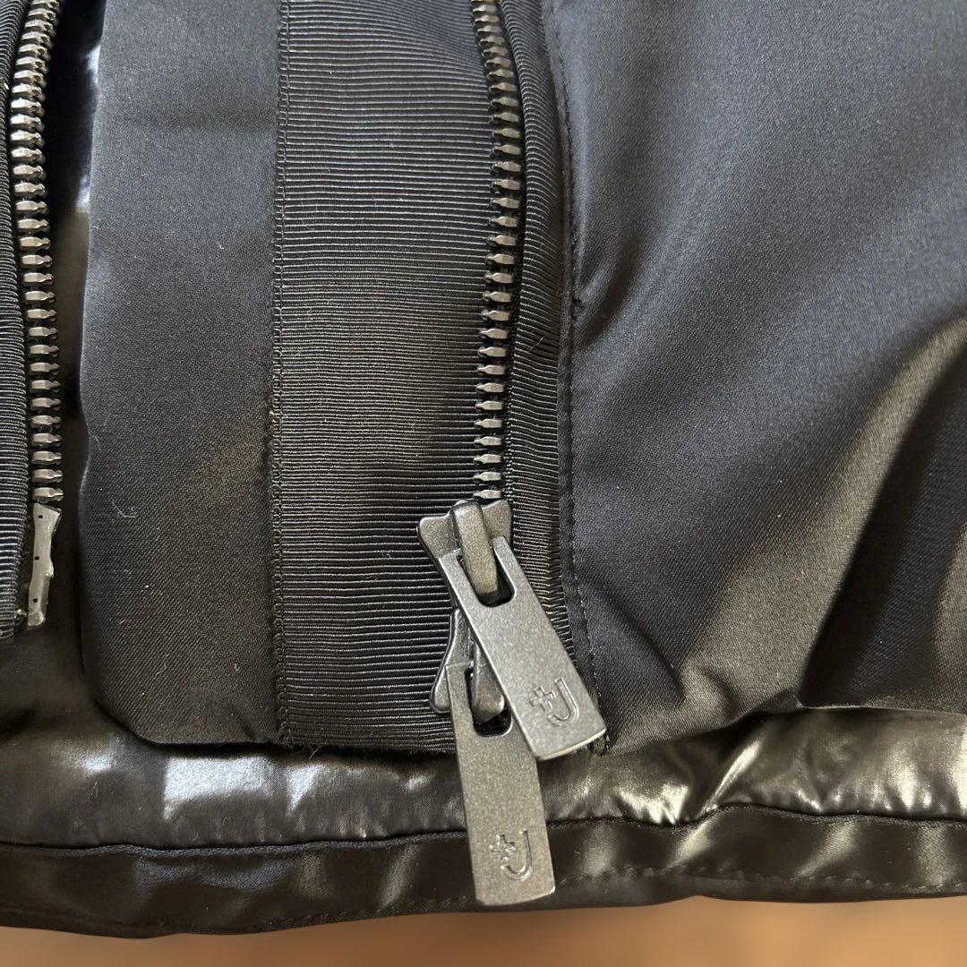 【美品】ユニクロジル・サンダーコラボブラックの「+J」ダウンボリュームジャケット