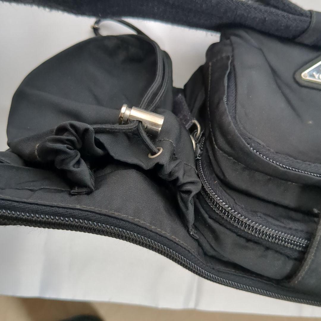 PRADA ボディバッグ ブラック★ジャンク品
