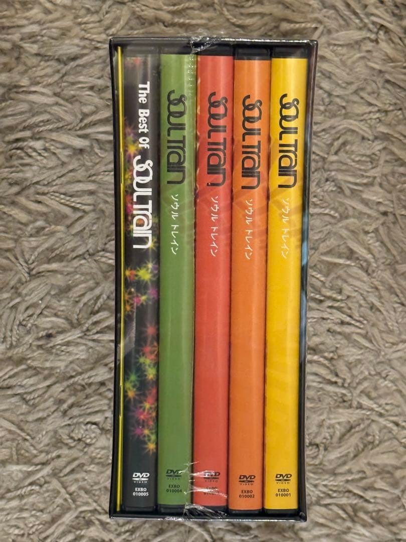 The Best Of SOUL Train 未使用　DVD 5枚セット 未開封
