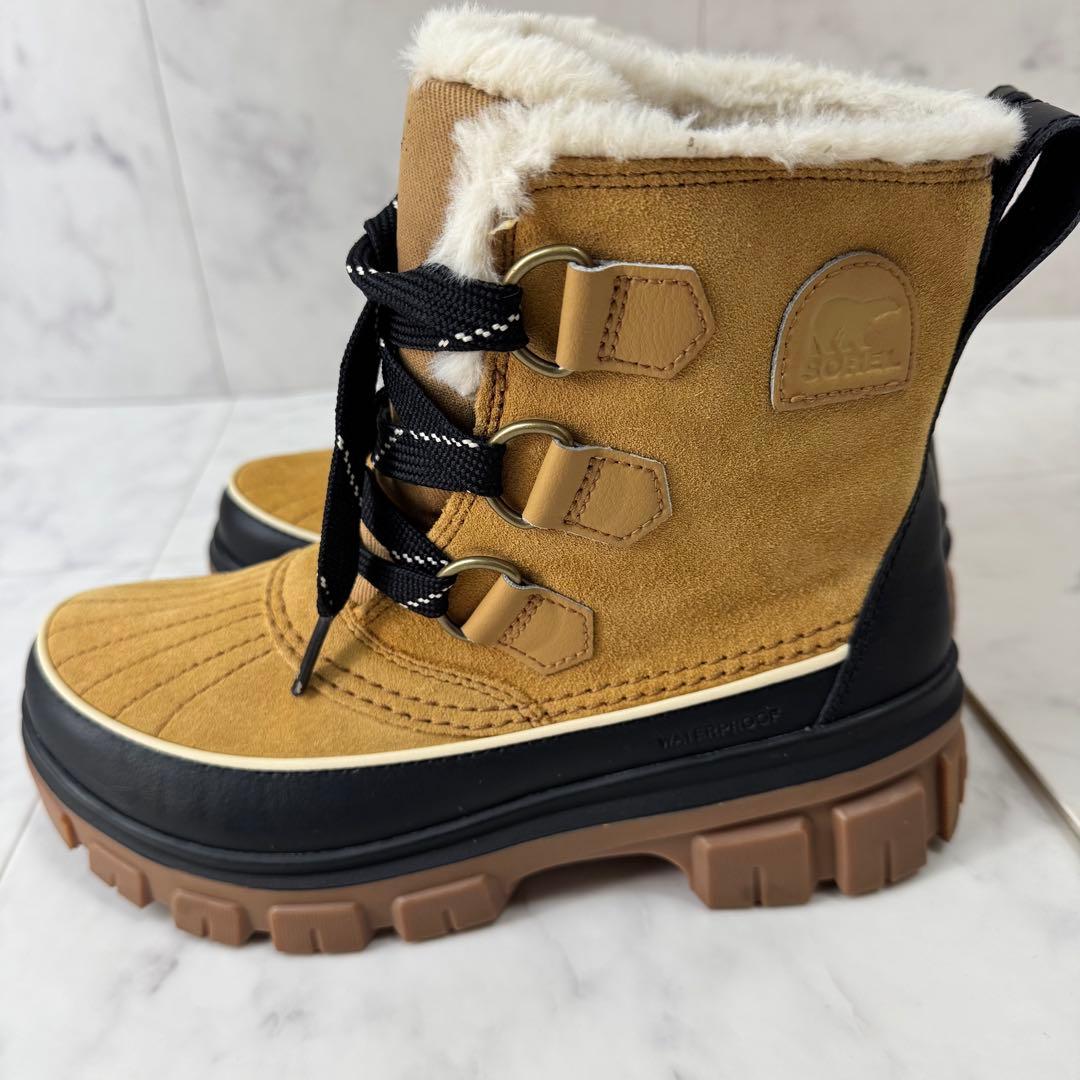 【美品】 現行 SOREL ティボリ5 ウォータープルーフ ウィンターブーツ