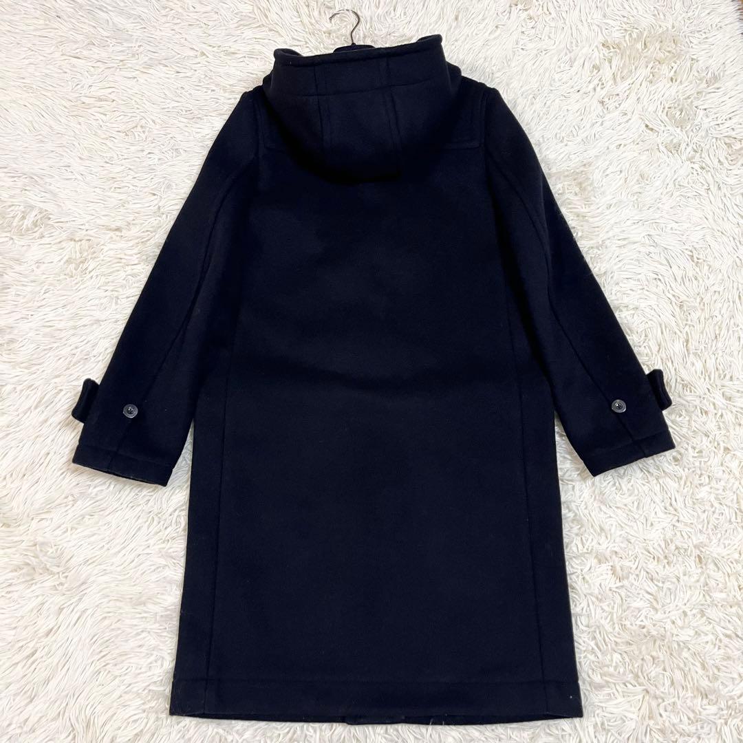 美品✨ HYKE　ハイク　名品ダッフル コート　黒トグル　大きいサイズ　サイズ3