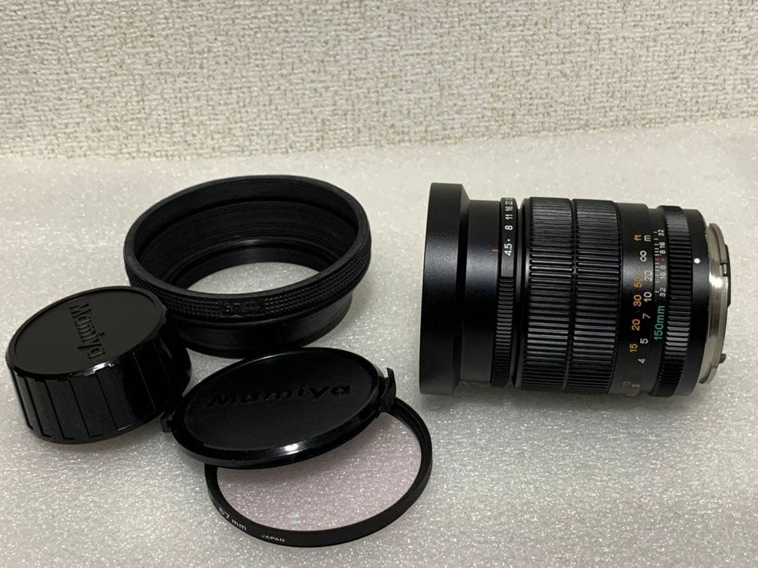 フィルムカメラ Mamiya G 1:4.5 150 L