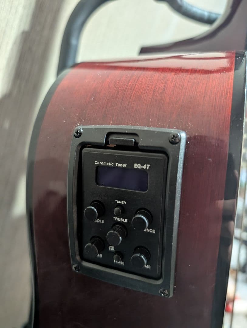良音/Epiphone　PR-200/NA 改チューナー付エレアコ　ケース付