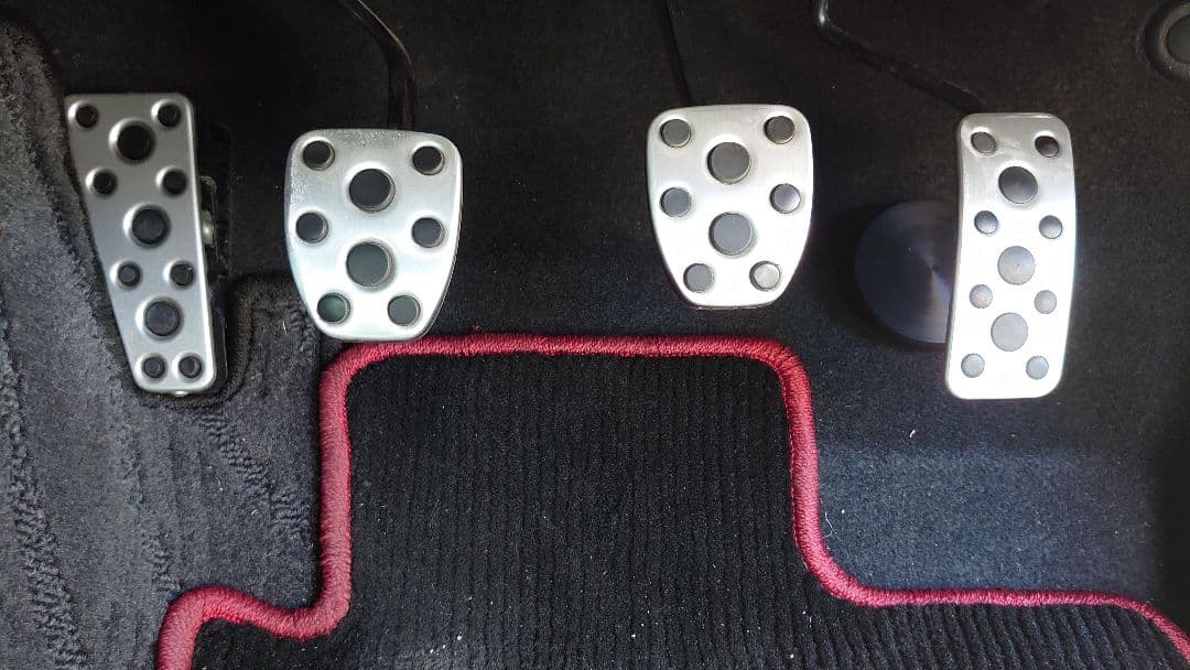 【あいす】ALTEX製 アクセルペダルスペーサー(22mm厚)