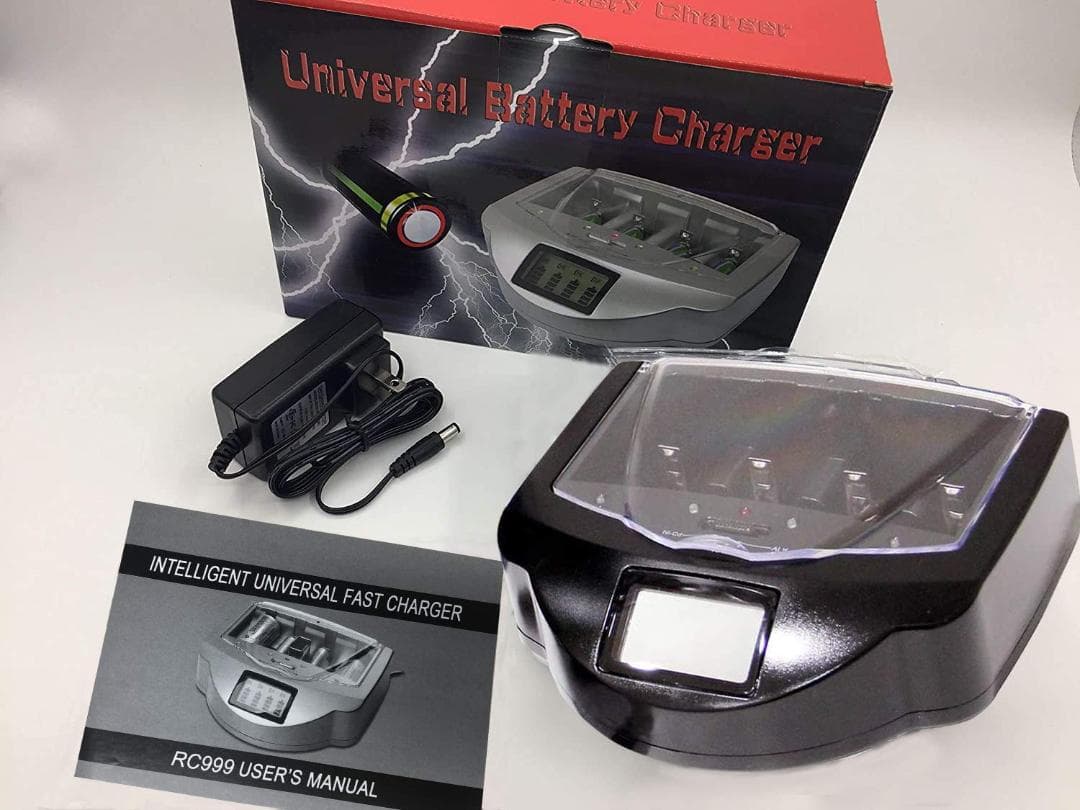 単1?単4・9V電池対応リフレッシュ充電器