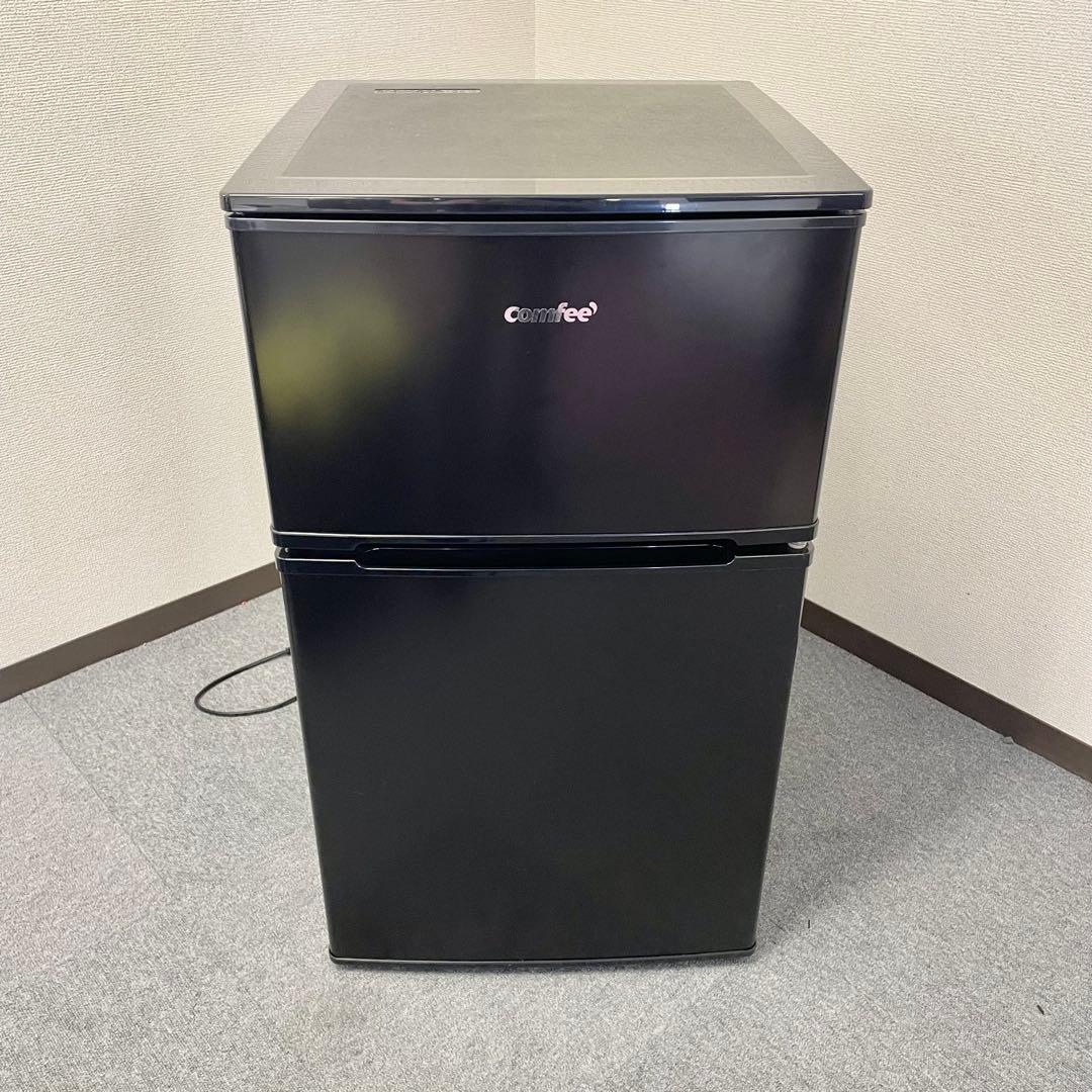 コンフィー 2ドア冷蔵庫 RCT90BL(E) 90L 2023年製