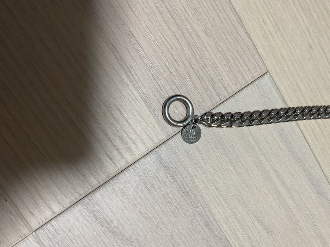 DIESEL シルバーチェーンネックレス ライオンハート ブレスレット