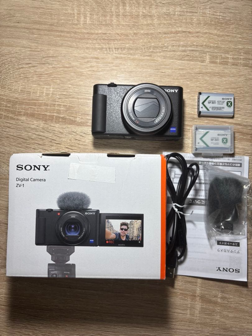 SONY ZV-1 ボディ ウィンドスクリーン付 ブラック ソニー