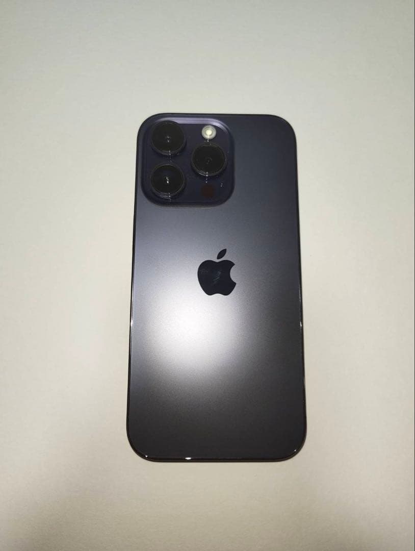 iPhone 14 Pro 256GBディープパープル 本体バッテリー100%