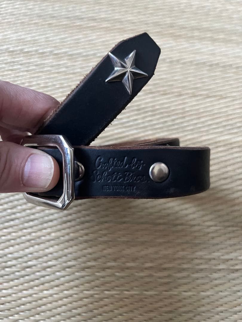 Schott ワンスター　ナローベルト